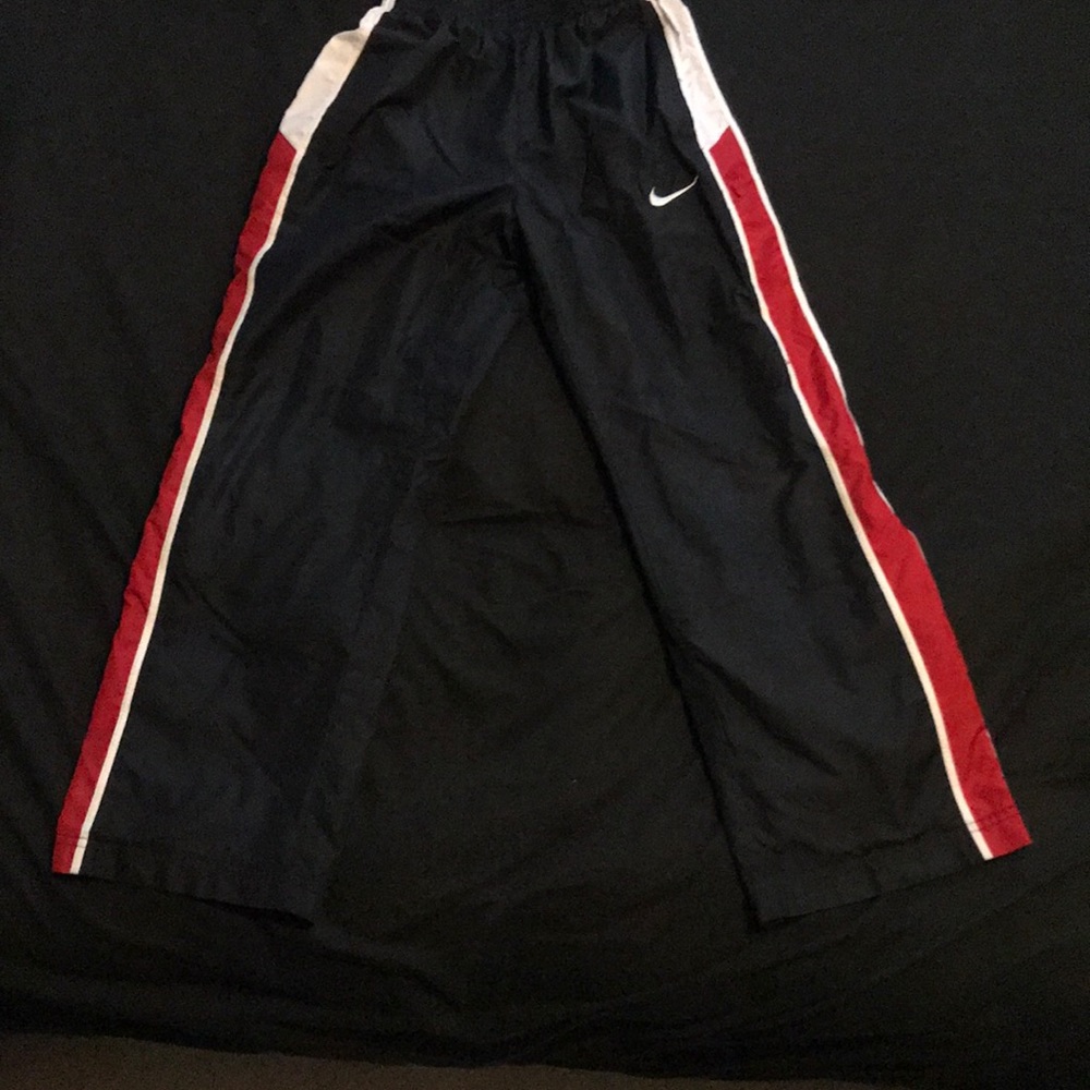 Boys sweat pants, they do have adjustable strings.